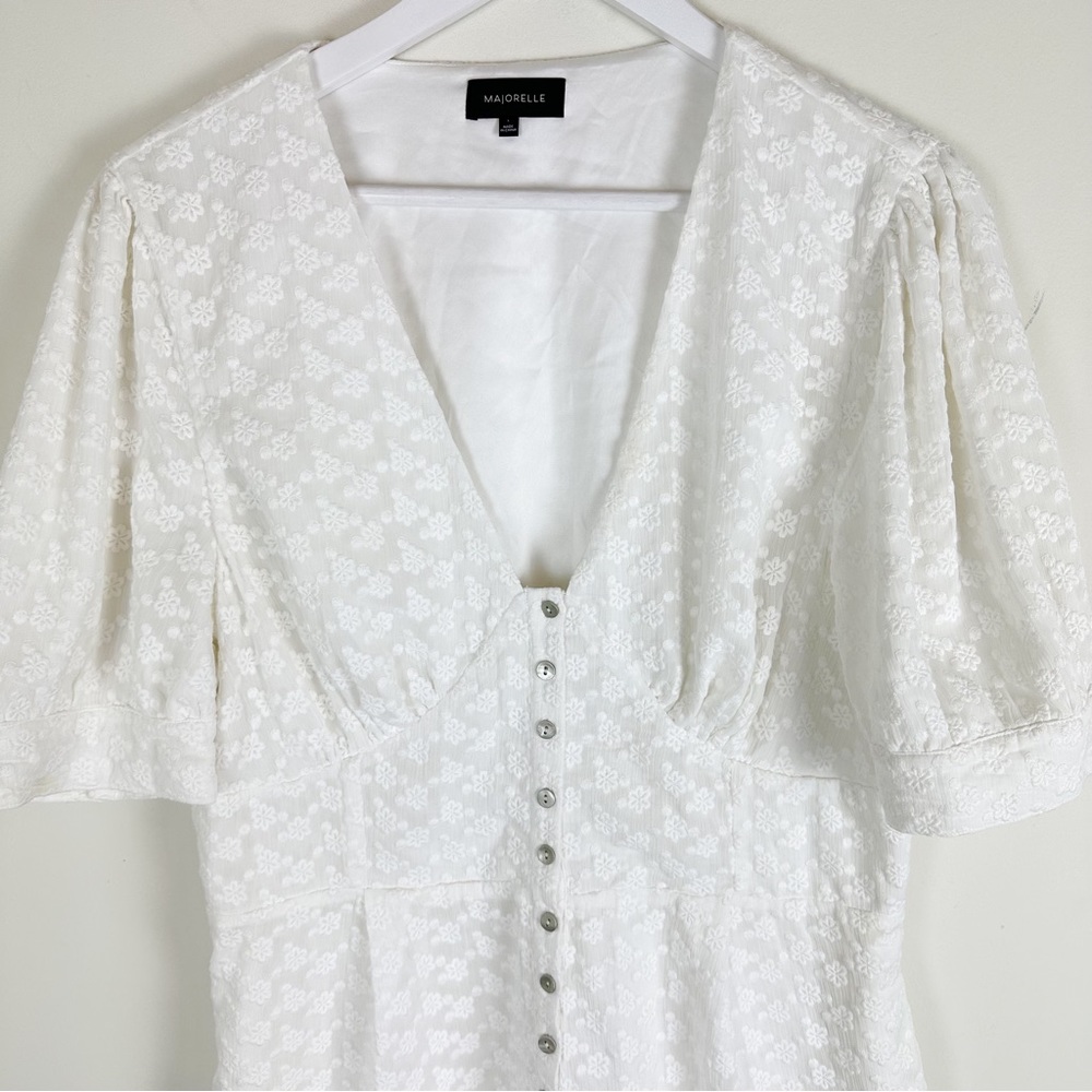 Majorelle White Eyelet Romper - Picture 2 of 10